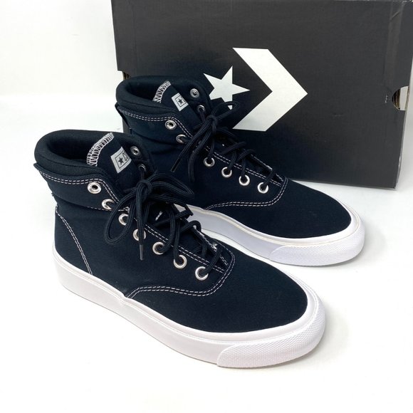 Converse SKID GRIP CVO Canvas Black Sneakers Men's Size 9 170085C - Picture 6 of 9